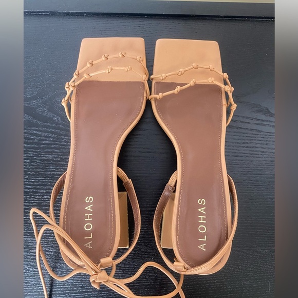 Alohas Juniper Sandal in Camel Size 38 *Missing strap‎ - Picture 6 of 15